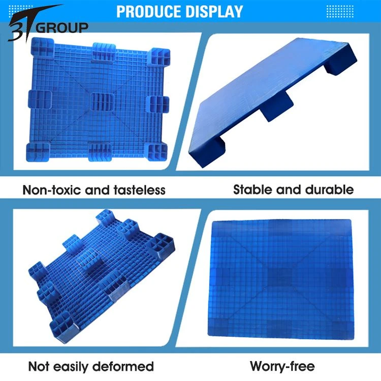 Heavy Duty Stackable 6 Runner Plastic Pallet manufactory Heavy Duty Stackable 6 Runner Plastic Pallet manufactory