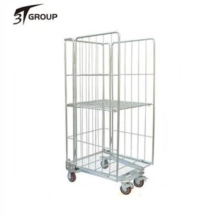 3-stranski voziček s prilagodljivo ploščadjo